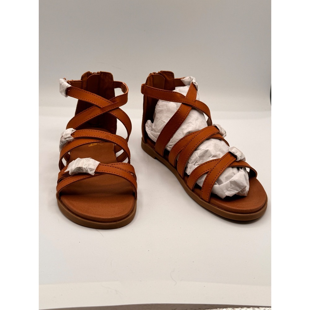 MIA‎ Kids Crysan Tan Anelina Girls Gladiator Sandals Size 2M TGK409 New